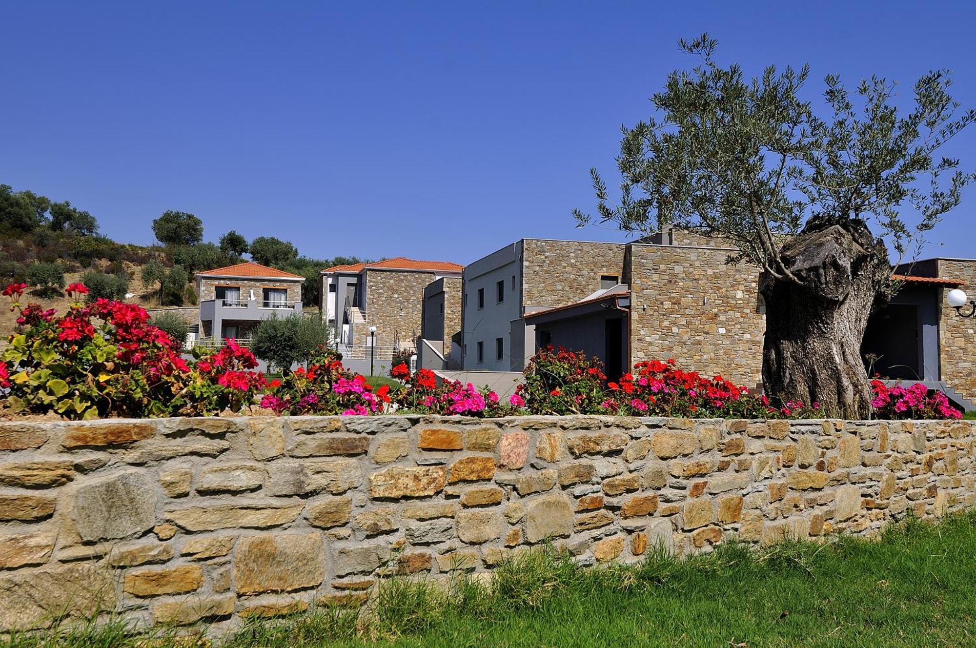 Krotiri Resort Akti Salonikiou Buitenkant foto